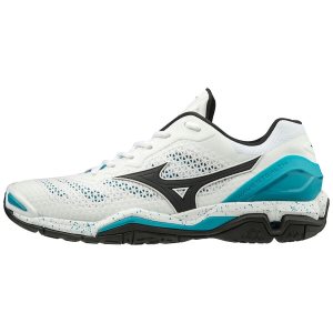 Dámské Boty na Házenou Mizuno Wave Stealth V Bílé/Tyrkysové